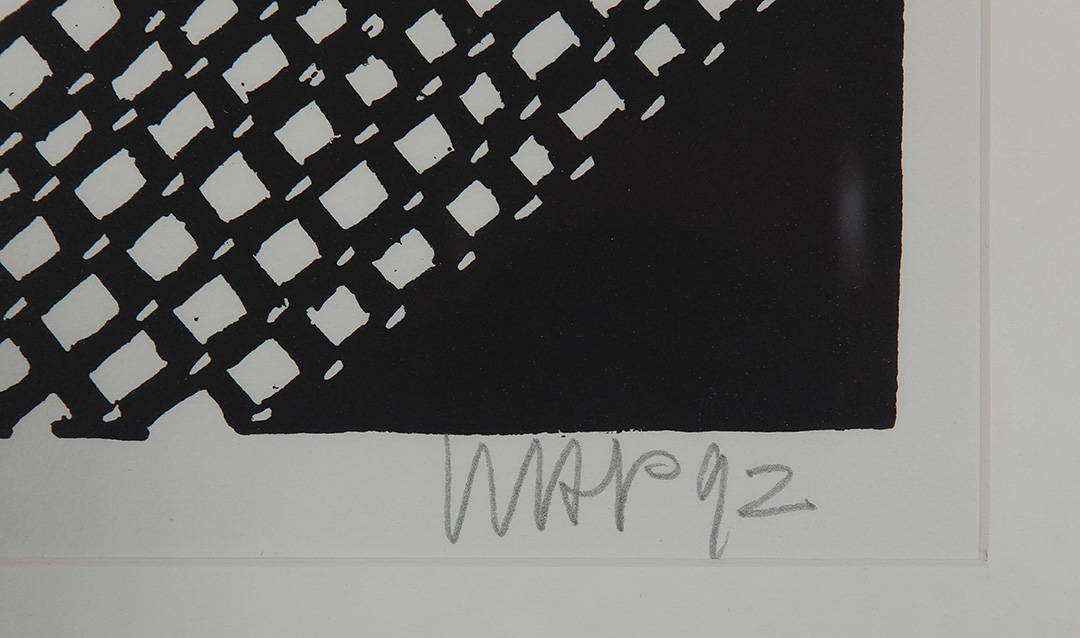 Hans Wap - Zeefdruk op papier - gesigneerd r.o. - oplage 249/300 ex. - 1992 kopen? Bied vanaf 10!