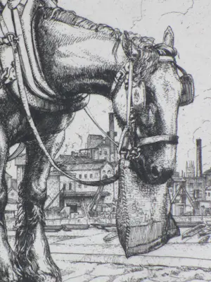 Robert Sargent Austin - Fouragerend paard - Ets kopen? Bied vanaf 75!