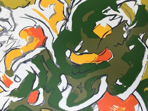 Maurice Wyckaert - Prachtige en zeldzame zeefdruk - 27/70 - 1990 kopen? Bied vanaf 125!