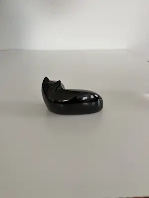 Val-Saint-Lambert - Een paar kristallen katten van Val Saint Lambert – model ontworpen door Katherine De Sousa. kopen? Bied vanaf 500!