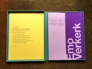 Emo Verkerk - Tsjip en hun vrienden, Signature XX, cassette met 6 houtsnedes kopen? Bied vanaf 400!