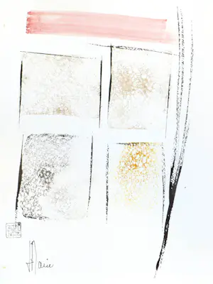 Jean-Jacques Marie - Lot de 3 créations à l'encre de Chine et acrylique kopen? Bied vanaf 160!