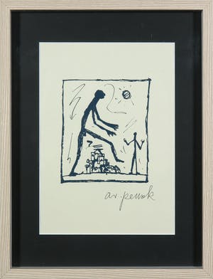 A.R. Penck - Handgesigneerde ets kopen? Bied vanaf 1!