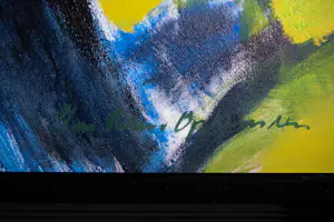 Jan Peter van Opheusden - Acryl op doek, Zonder titel- Ingelijst (Zeer groot) kopen? Bied vanaf 1000!