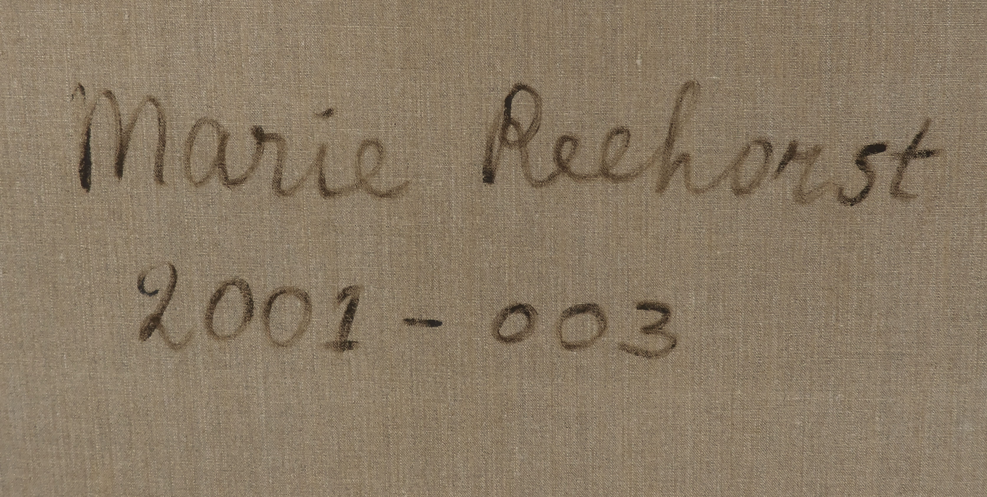 Marie Reehorst - Olieverf op doek, Zonder titel - Ingelijst (Groot) kopen? Bied vanaf 1!