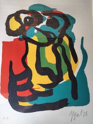 Karel Appel - t.v.blues kopen? Bied vanaf 425!