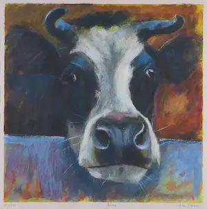 Theo Onnes - Zeefdruk, Anna - Ingelijst kopen? Bied vanaf 50!