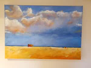 Mieke Robben - Strand en zee verkocht voor € 75!