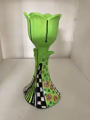 Marianne Bey - Candle in Green verkauft für € 3!