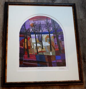 Ton Schulten - Zeefdruk: "Winter 1995" kopen? Bied vanaf 225!