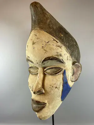 Igbo - 220445 - African IGBO Mask - Nigeria. kopen? Bied vanaf 45!