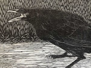 Jan Mankes - Houtsnede Zwarte Kraai - Gesigneerd - 1918 kopen? Bied vanaf 455!