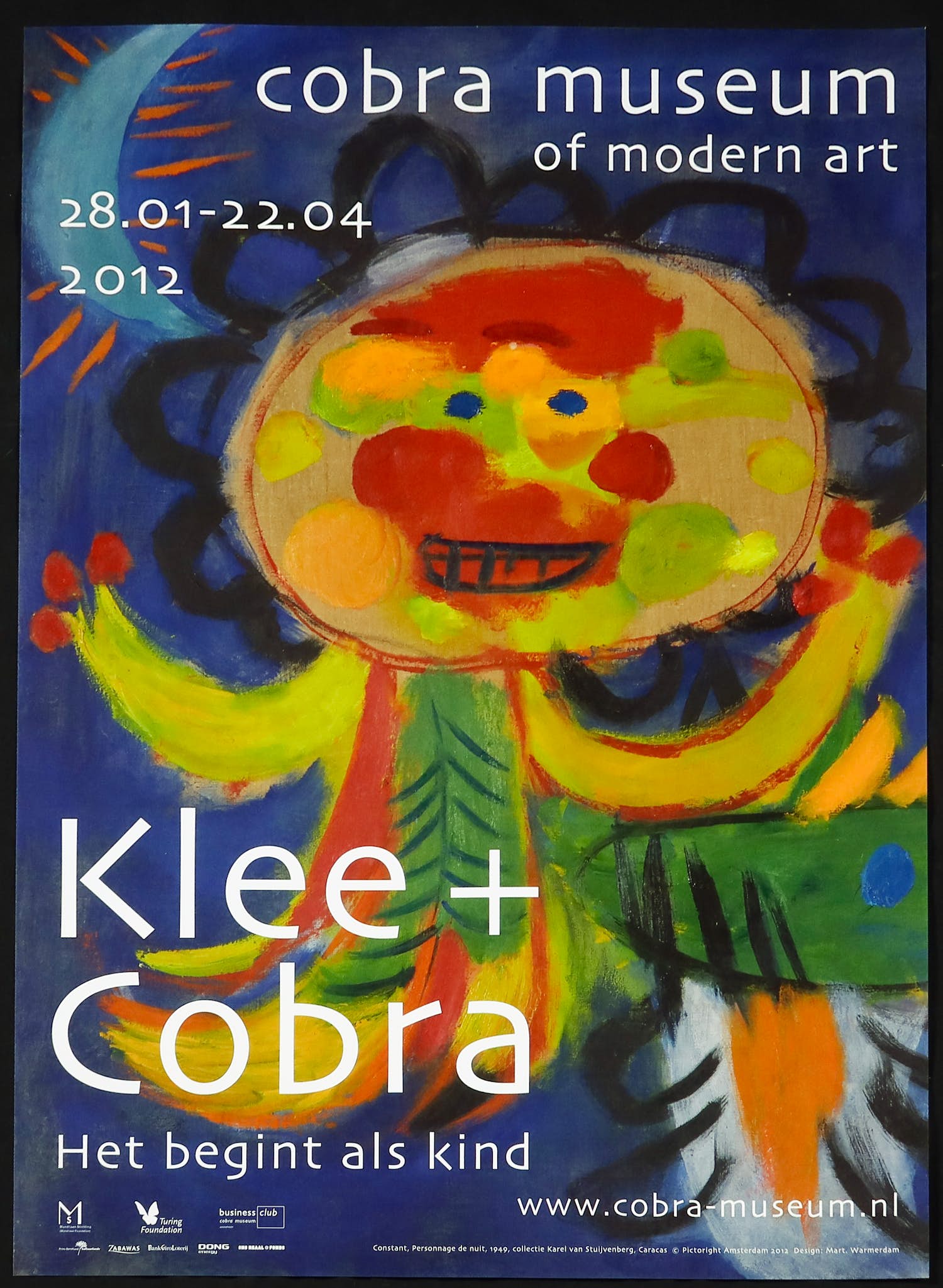 Paul Klee - affiche Klee + Cobra Het begint als kind - 2012 cobra museum kopen? Bied vanaf 1!