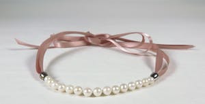 Collier van zoetwaterparels met zilveren kralen kopen? Bied vanaf 1!