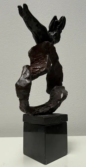 Pepe Gregoire - bronzen sculptuur | 'Liggend figuur' kopen? Bied vanaf 600!