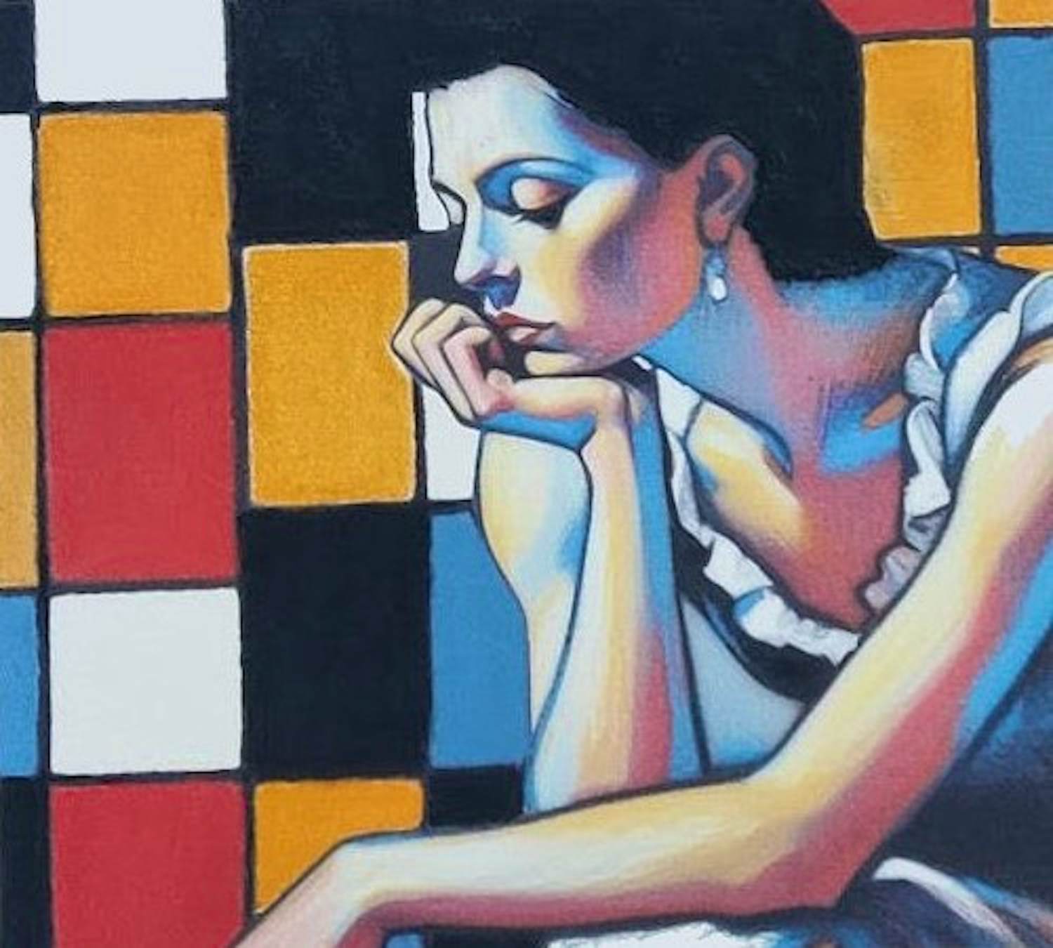 Martine Jacobs - Verzonken in gedachten verkocht voor € 59!