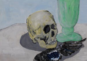 Ad van Riel - Stilleven met schedel (2) kopen? Bied vanaf 1!