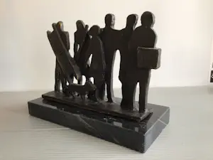 Buy Astrid Veldhuyzen-Koppen - “ People “ zeldzaam? Bid from 65!