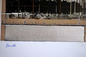 Christo - Wrapped Reichstag zeldzame handgesigneerde print kopen? Bied vanaf 230!