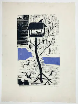 Jeanne Bieruma Oosting - Linosnede, Vogelhuisje kopen? Bied vanaf 1!