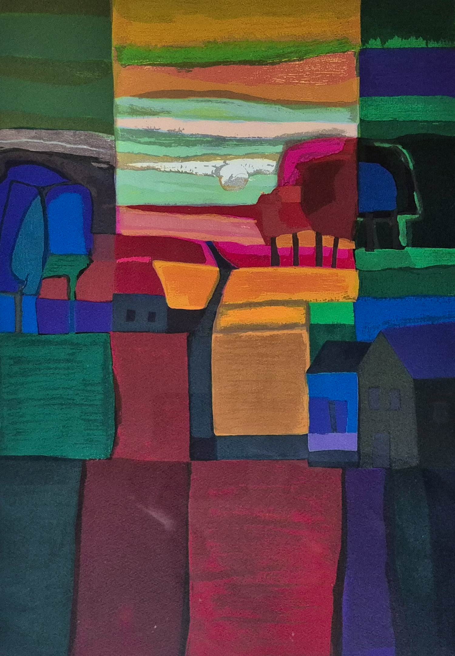 Ton Schulten - litho 139/180 - herfst I. gesigneerd r.o. kopen? Bied vanaf 295!