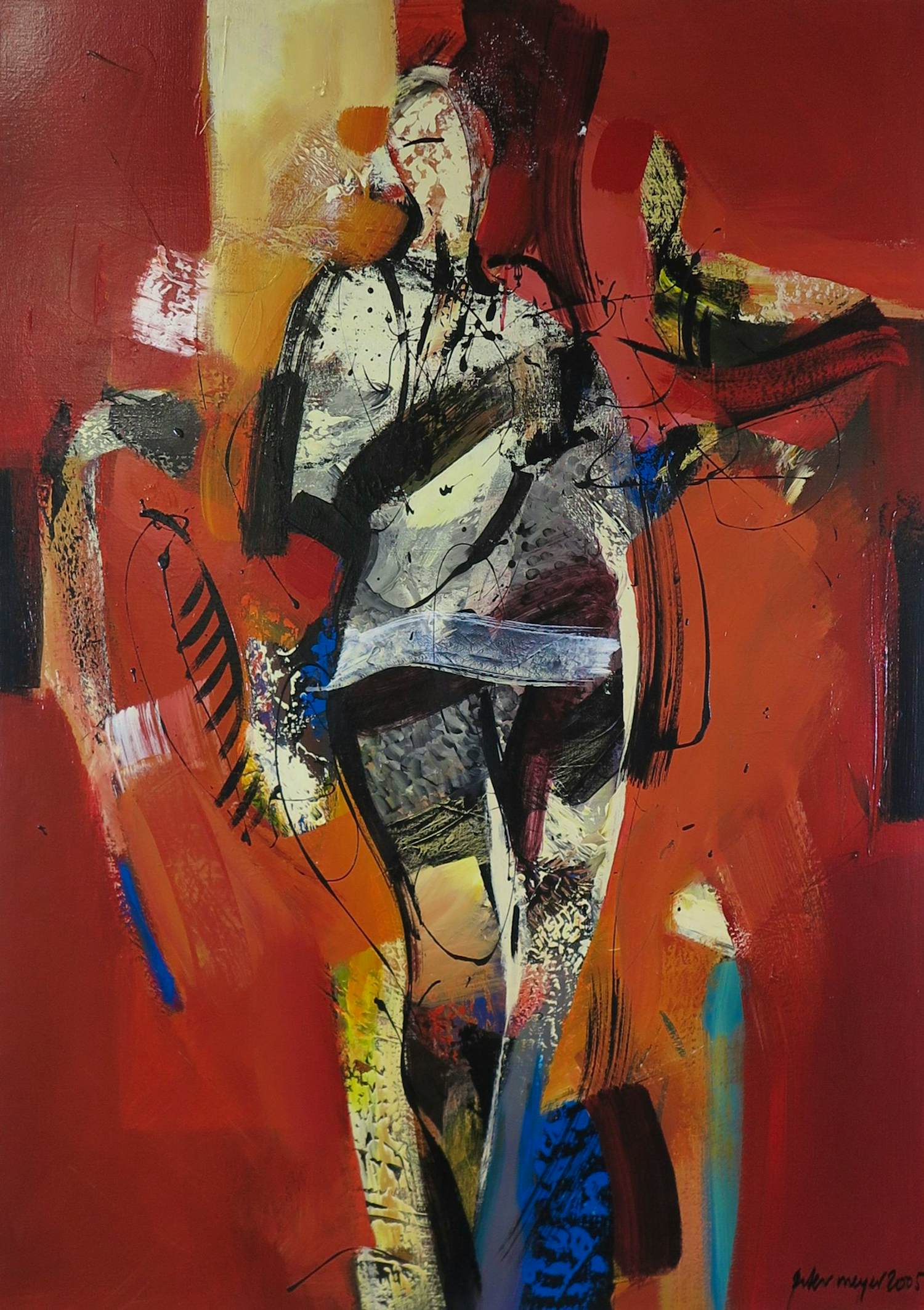 Peter Meijer - Acryl op doek, Libertinage (Groot) kopen? Bied vanaf 350!