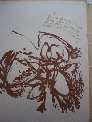 Hans Rietveld - Map met 9 zeefdrukken van Hans Rietveld en teksten van Ruth Bouman kopen? Bied vanaf 15!