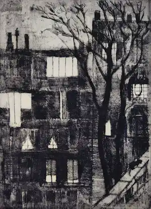 Jeanne Bieruma Oosting - Les ateliers (Paris), vernis mou ets verkauft für € 240!