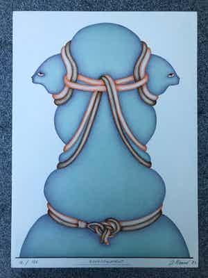 Jorg Reme - Mooie litho - Gesigneerd - 1971 - 12/175 verkocht voor € 45!