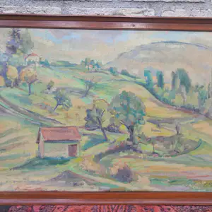 Gerhard Mensink - Landschap kopen? Bied vanaf 25!