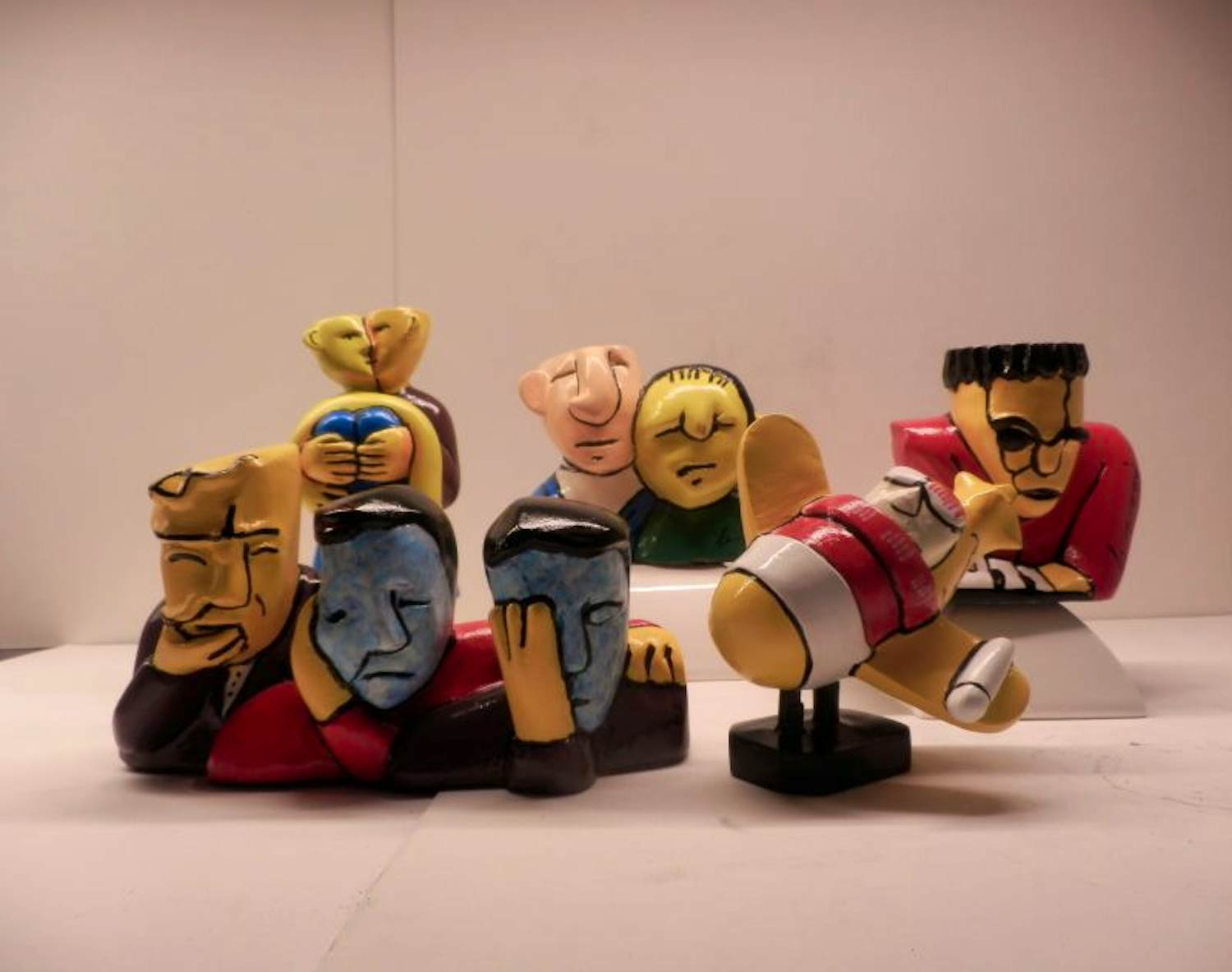 Herman Brood - COMPLETE SET van 5 SCULPTUREN kopen? Bied vanaf 10!