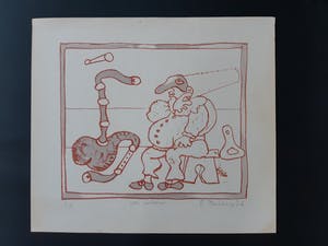 Ed Dukkers - Clown met doedelzak kopen? Bied vanaf 1!