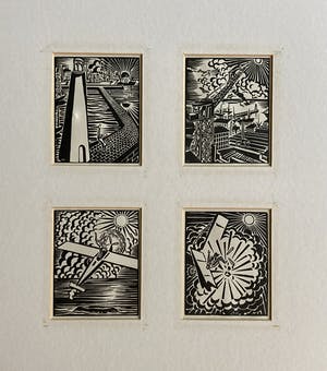Frans Masereel - “Mein Stundenbuch” 3x4 werken kopen? Bied vanaf 85!