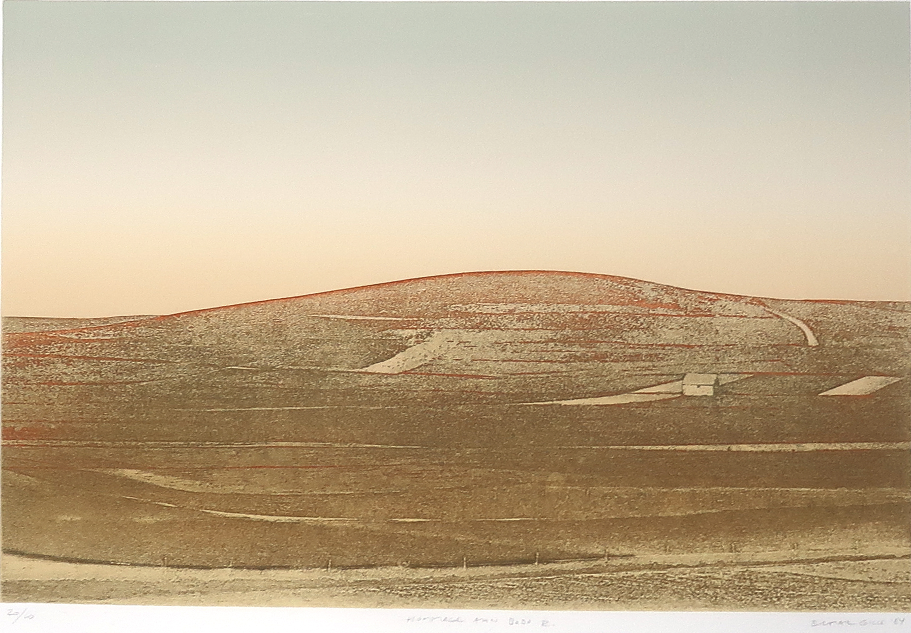 Elmar Gille - Kleurenets, Landschap kopen? Bied vanaf 35!