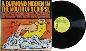 Keith Haring - Gesigneerde LP-hoes, A Diamond hidden in the Mouth of a Corpse verkocht voor € 1!