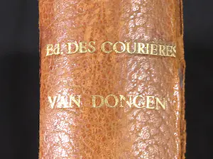 Kees van Dongen - Pochoir, Jeune femme au chien + boek door Edouard des Courières kopen? Bied vanaf 1!