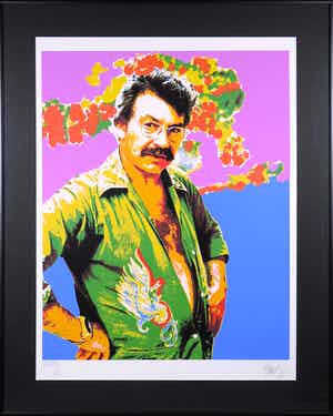 Karel Appel - Monday uit de serie Seven Summer Days - Ingelijst (Groot) verkocht voor € 1!