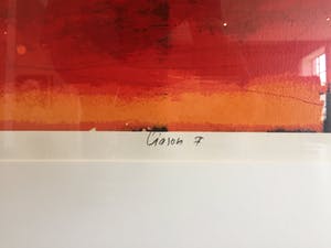 Theo Koster - Liason I / Zeefdruk / handgesigneerd / 79 van 100 kopen? Bied vanaf 100!