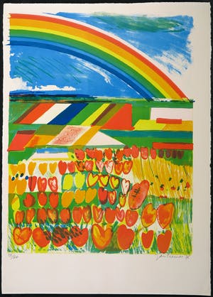 Jan Cremer - Litho, Tulpenland II kopen? Bied vanaf 1!