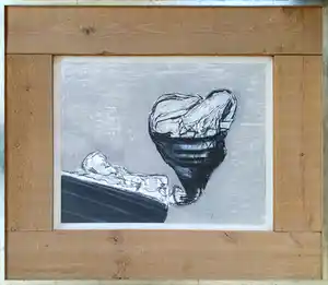 Miguel Ybanez - Uniek werk (1998) - Ingelijst verkocht voor € 235!