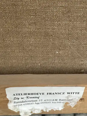 Franscz Witte - Blauw kopen? Bied vanaf 200!