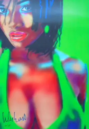 Peter Klashorst - Pop -Art stijl, prachtig van kleur! kopen? Bied vanaf 75!