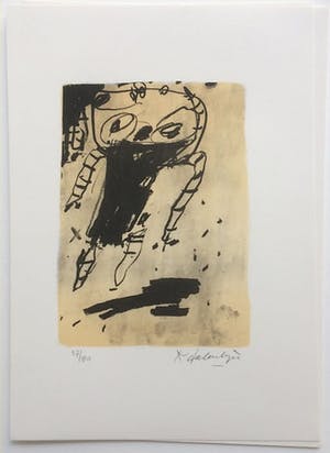 Kees Salentijn - Litho para MARIA MONTSERRAT Handgesigneerd kopen? Bied vanaf 55!