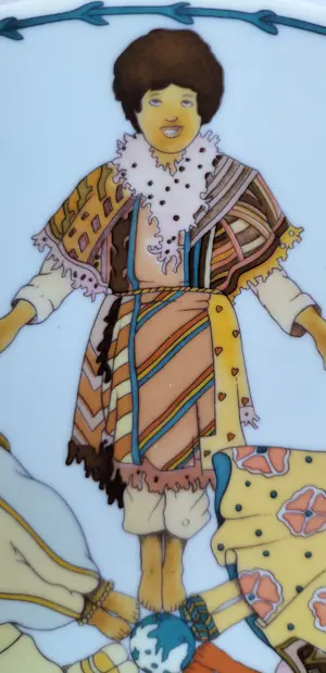 Villeroy en Boch - Herinneringsbord Unicef - Internationaal Jaar van het Kind kopen? Bied vanaf 15!