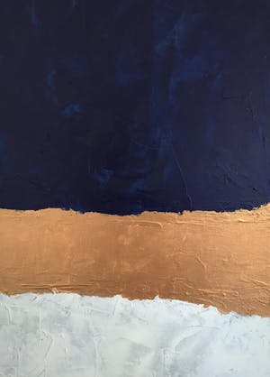John Foppen - Composition in BWRGold......#K02.XL. GROOT. kopen? Bied vanaf 189!