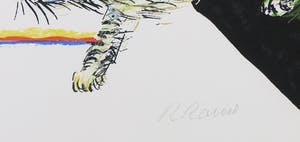 Roger Raveel - Zeefdruk uit Felix Vulgaris - Ingelijst kopen? Bied vanaf 1!