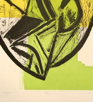 Kees Spermon - Abstracte kop kopen? Bied vanaf 50!