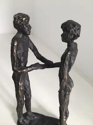 Astrid Veldhuyzen-Koppen - Sculptuur “ DANK “ kopen? Bied vanaf 1!