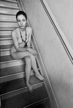Buy Michel Pinel - Jugendliche Schönheit auf der Treppe? Bid from 100!