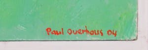 Paul Overhaus - Olieverf op board, Koolzaad - Ingelijst kopen? Bied vanaf 60!